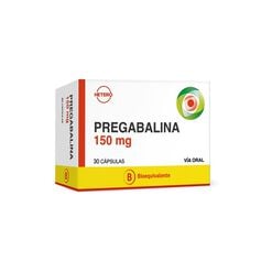 Pregabalina 150 mg x 30 Cápsulas SEVEN PHARMA SPA