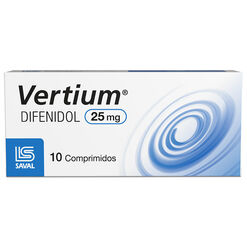 Vertium 25 mg x 10 Comprimidos