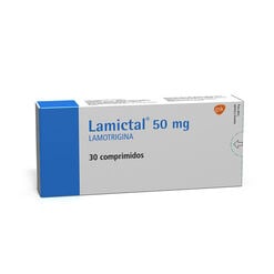 LAMICTAL COMPRIMIDOS 50 mg (LAMOTRIGINA)