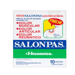 SALONPAS NUEVA FÓRMULA PARCHE TÓPICO