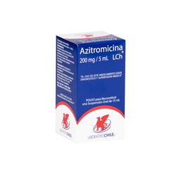 AZITROMICINA POLVO PARA SUSPENSIÓN ORAL 200 mg/5 mL