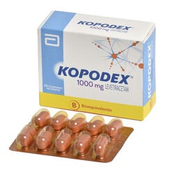 KOPODEX COMPRIMIDOS RECUBIERTOS 1000 mg
