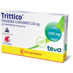 Trittico 100 mg 20 Comprimidos Recubiertos