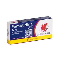 Famotidina 40 mg x 10 Comprimidos Recubiertos