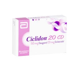 Ciclidon 20 CD 28 Comprimidos Recubiertos
