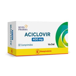 Aciclovir 400 mg x 32 Comprimidos SEVEN PHARMA SPA