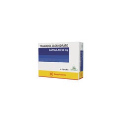 TRAMADOL CLORHIDRATO CÁPSULAS 50 mg