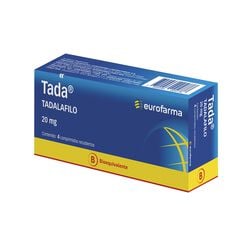 TADT COMPRIMIDOS RECUBIERTOS 20 mg (TADALAFILO)