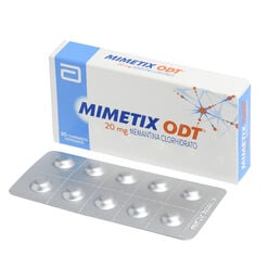 Mimetix ODT 20 mg x 30 Comprimidos Dispersables