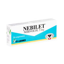 NEBILET COMPRIMIDOS 5 mg