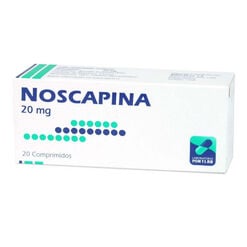 NOSCAPINA COMPRIMIDOS 20 mg