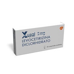 XUZAL COMPRIMIDOS RECUBIERTOS 5 mg