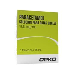 PARACETAMOL SOLUCIÓN  PARA GOTAS ORALES 100 mg/mL