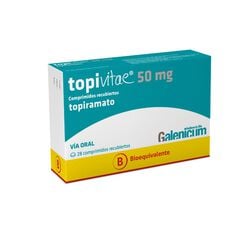 Topivitae 50 mg x 28 Comprimidos Recubiertos
