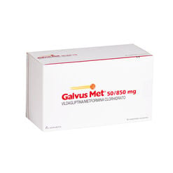 Galvus Met 50 mg/850 mg 56 Comprimidos Recubiertos