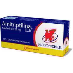 Amitriptilina 25 mg Caja 100 Comp. Recubiertos