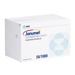 Janumet 50 mg/1000 mg 56 Comprimidos Recubiertos