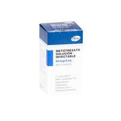 METOTREXATO SOLUCIÓN INYECTABLE 50 mg/2 mL
