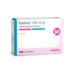Eutirox 100 mcg 100 Comprimidos