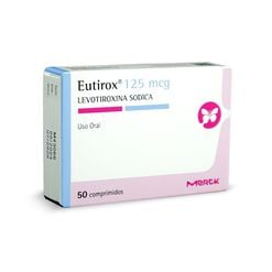 Eutirox 125 mcg 50 Comprimidos