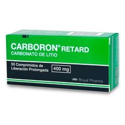 Carboron Retard 400 mg 50 Comprimidos de Liberación Prolongada