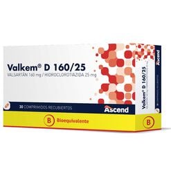 Valkem D 160/25 mg