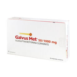 GALVUS MET 50/1000 COMPRIMIDOS RECUBIERTOS