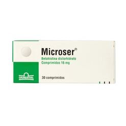 MICROSER COMPRIMIDOS 16 mg
