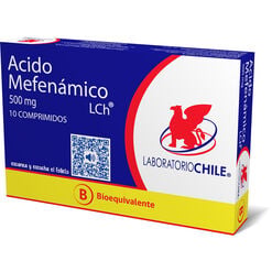 ACIDO MEFENAMICO COMPRIMIDOS 500 mg