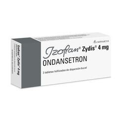Izofran Zydis 4 mg x 2 Tabletas Liofilizadas de Dispersion Bucal