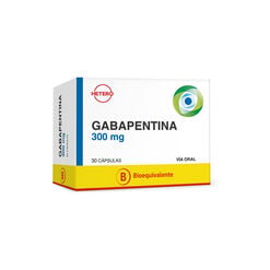 GABAPENTINA CÁPSULAS 300 mg