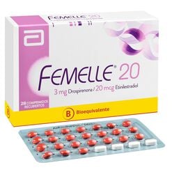 FEMELLE 20 COMPRIMIDOS RECUBIERTOS