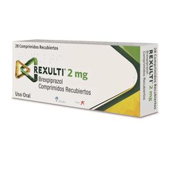 Rexulti 2 mg 28 Comprimidos Recubiertos