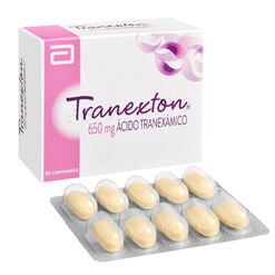 Tranexton 650 mg 30 Comprimidos