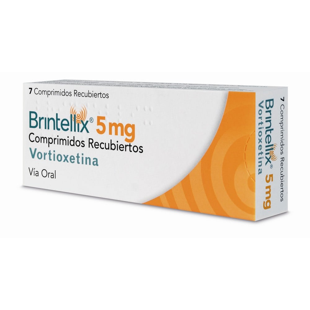 Brintellix Vortioxetina 5 mg 7 Comprimidos Recubiertos