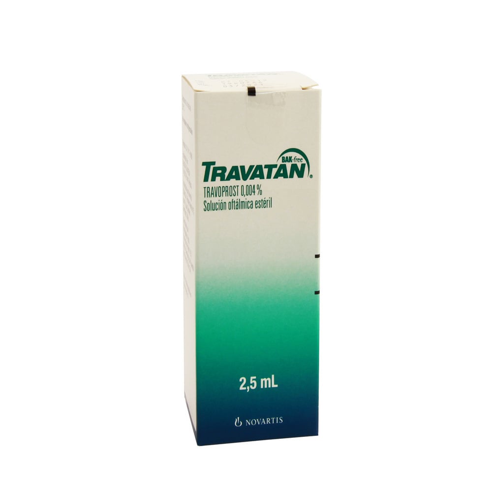 Travatan Bak Free Travoprost 0,004% Solución Oftálmica 2,5 mL