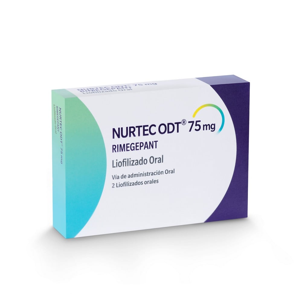 NURTEC ODT LIOFILIZADO ORAL 75 mg (RIMEGEPANT)