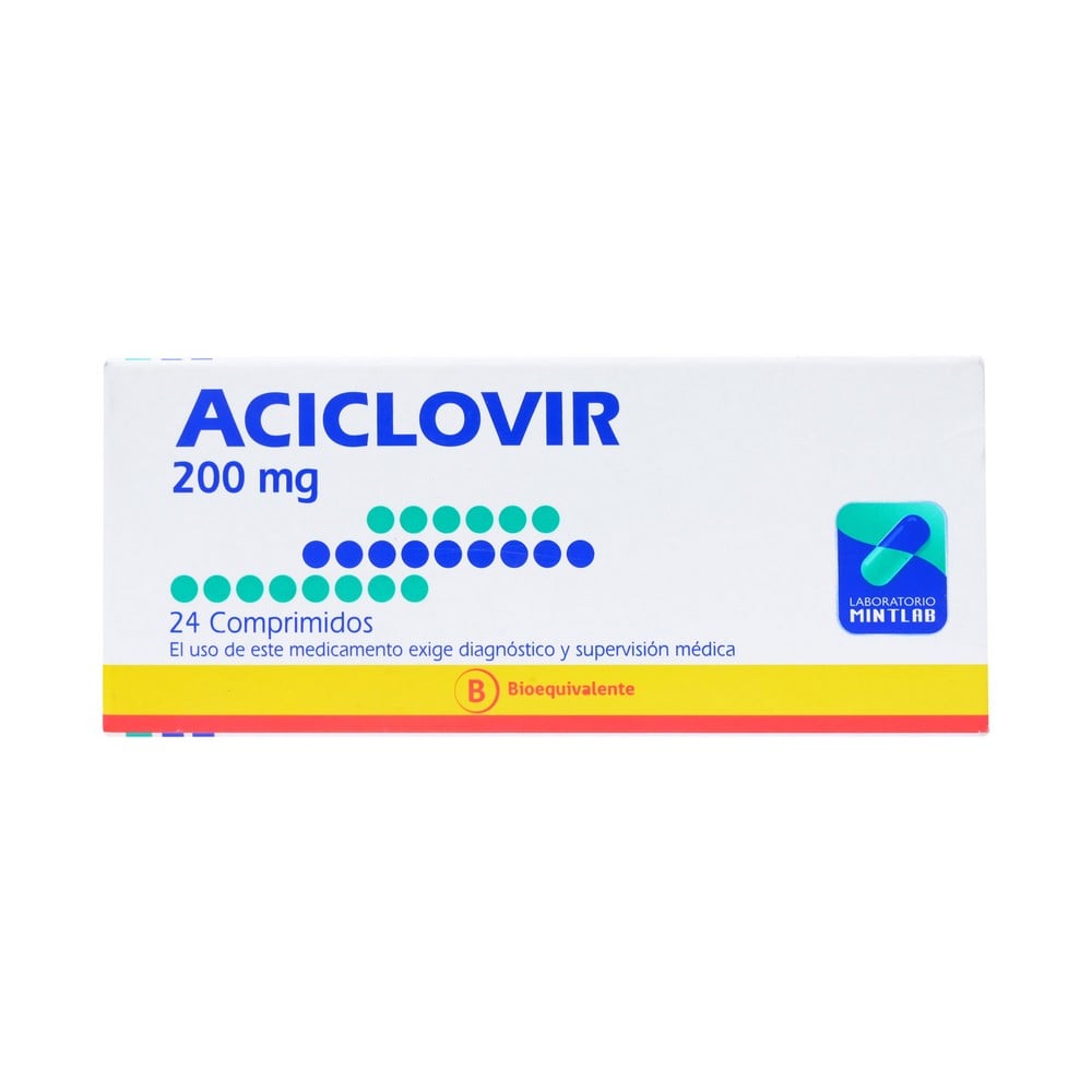 ACICLOVIR COMPRIMIDOS 200 mg