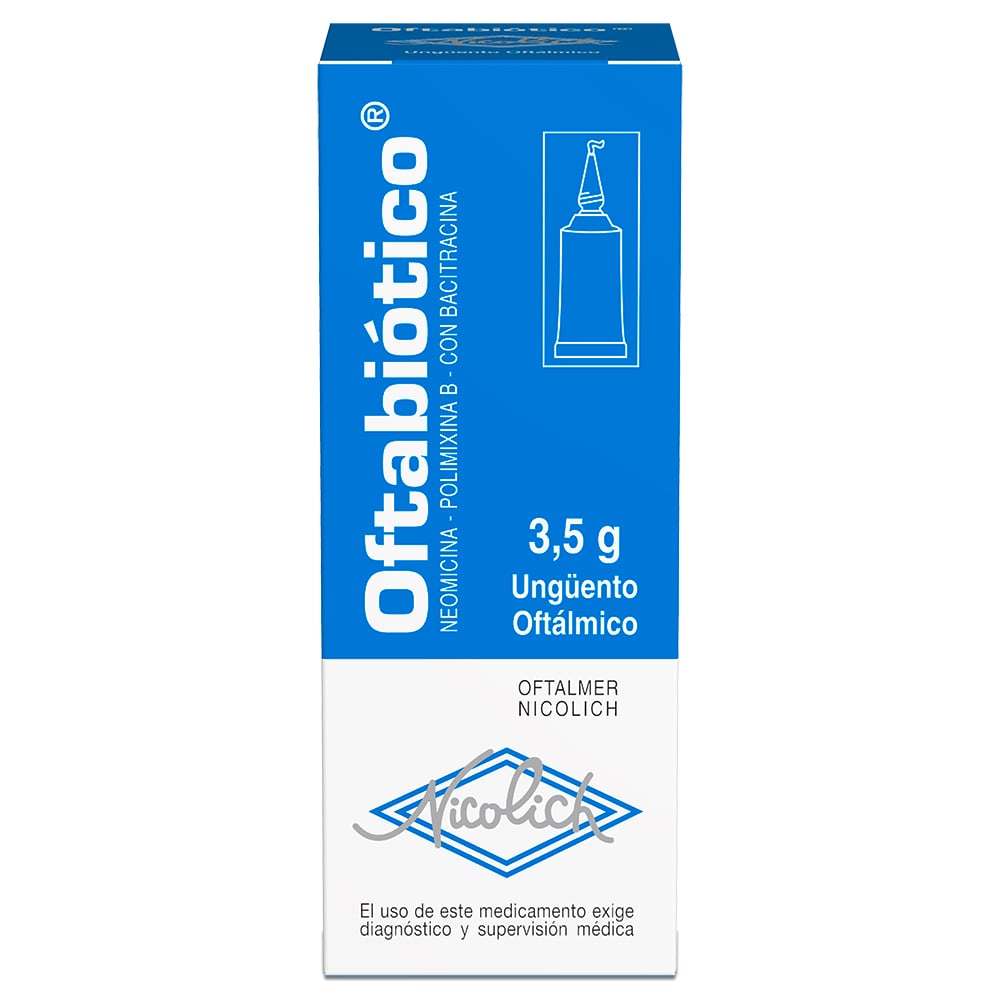 Oftabiotico Polimixina 6000 UI Unguento Oftalmico 4 gr