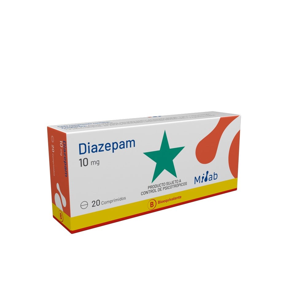 DIAZEPAM COMPRIMIDOS 10 mg