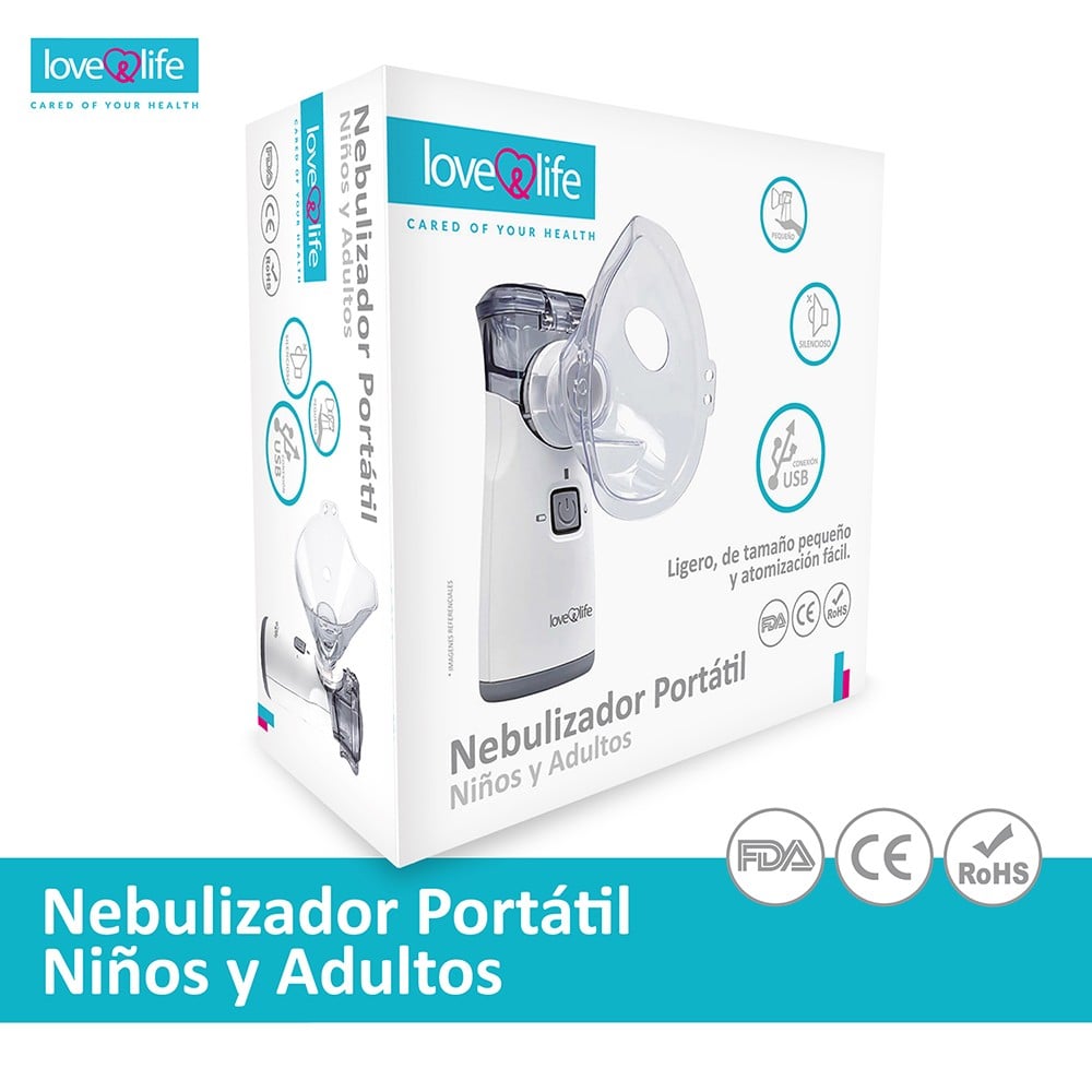Nebulizador Portátil Niños y Adultos