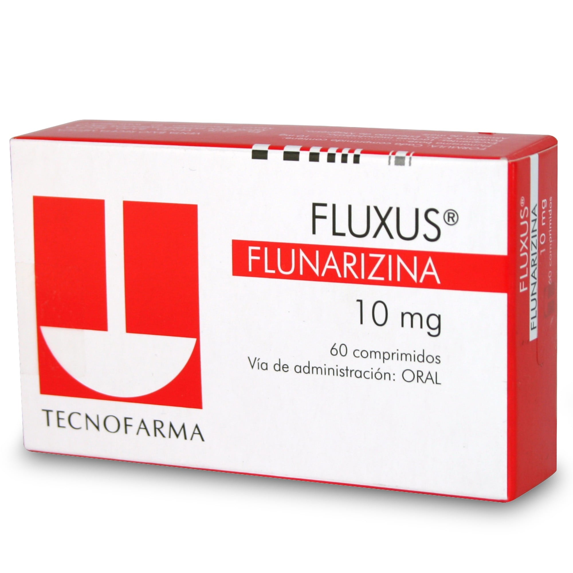 Fluxus Flunarizina 10 mg 60 Comprimidos