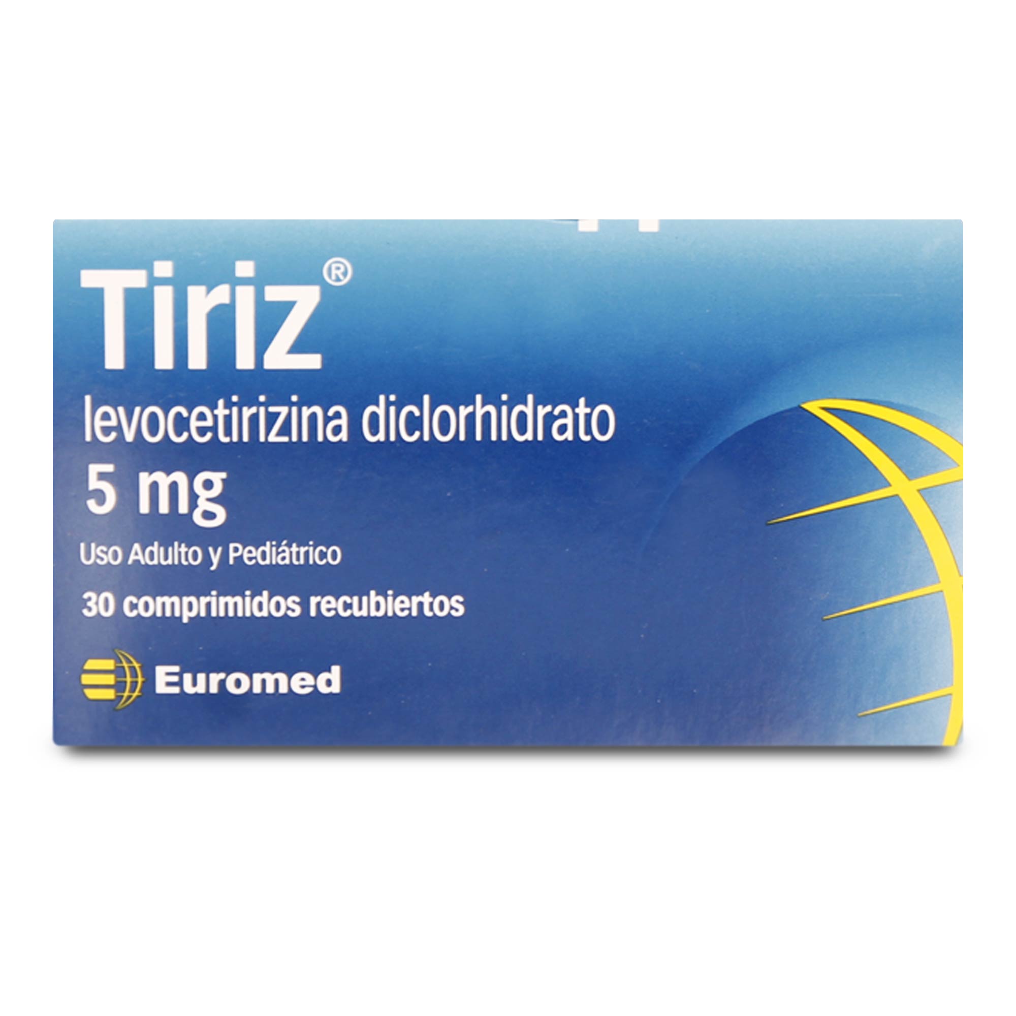 Tiriz Levocetirizina 5 mg 30 Comprimidos Recubiertos