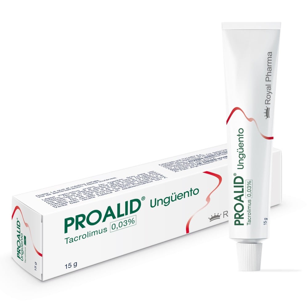 PROALID UNGÜENTO 0,1% (TACROLIMUS)
