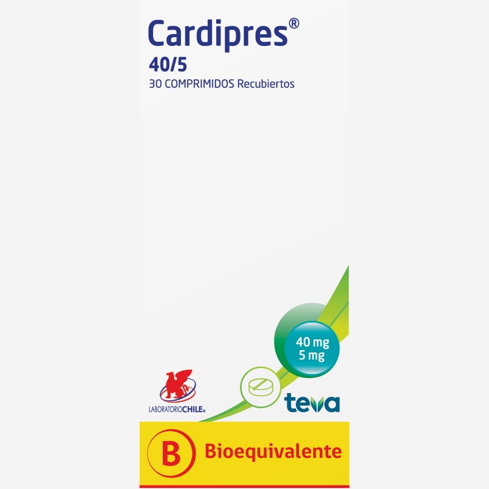 Cardipres 40mg/5mg  30 Comprimidos Recubiertos