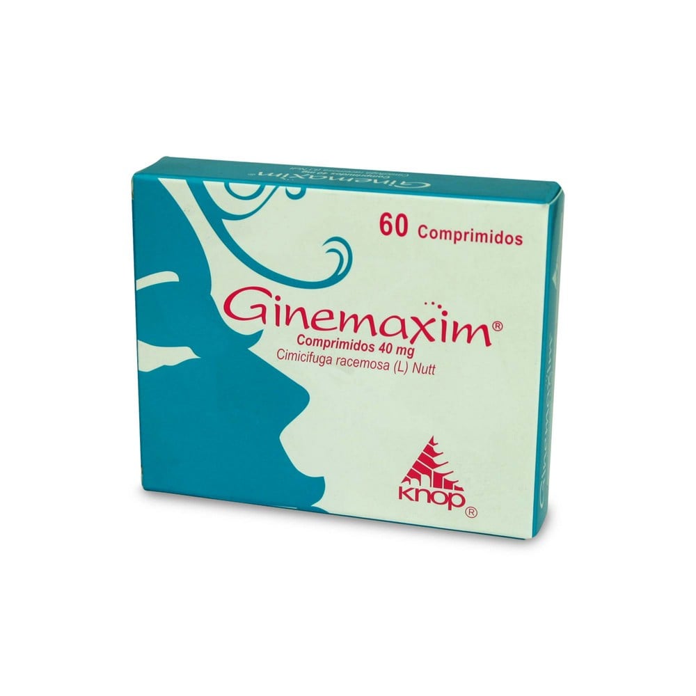 Ginemaxim Cimicifuga Racemosa 40 mg 60 Comprimidos