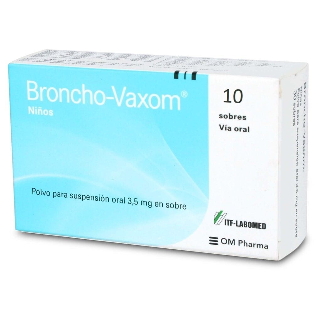 Broncho-Vaxom Pediatrico Haemophilus influenzae 3,5 mg 10 Sobres