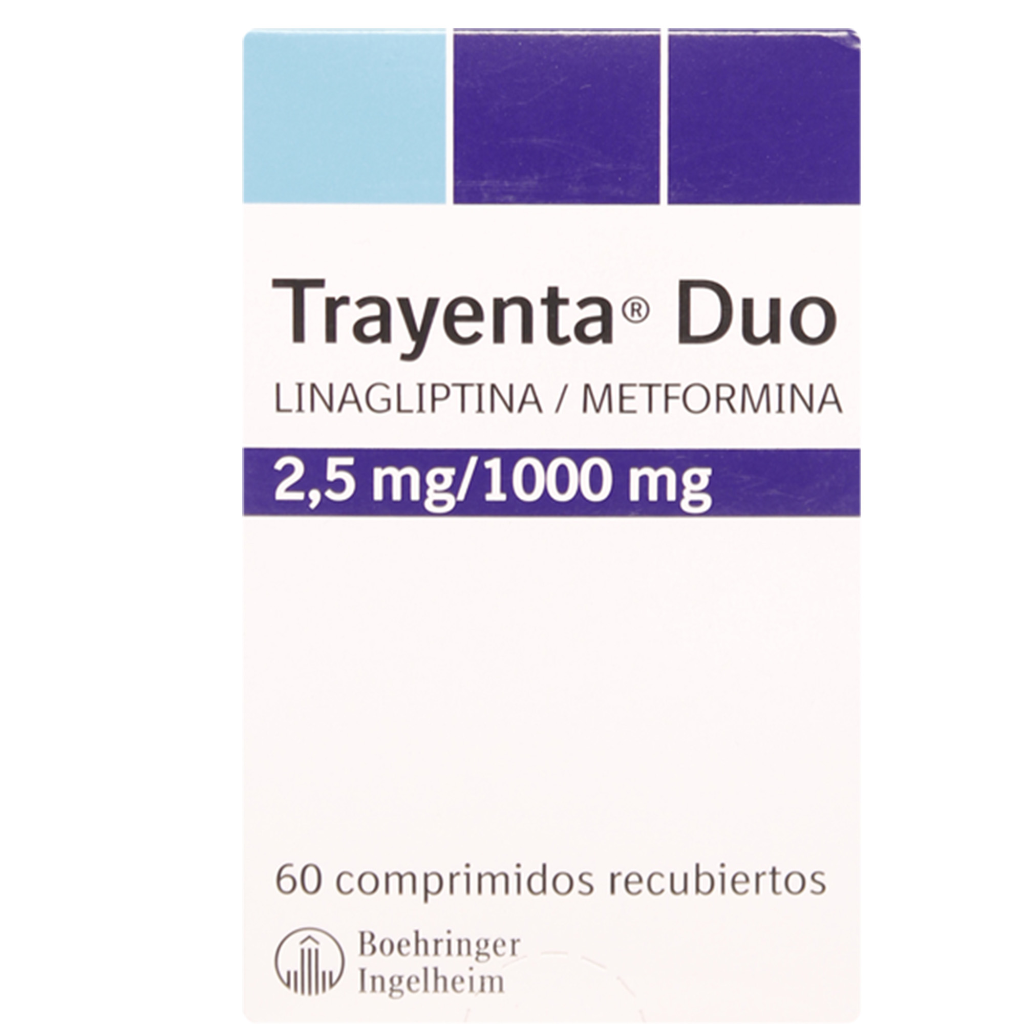 Trayenta Duo Linagliptina 2,5 mg 60 Comprimidos