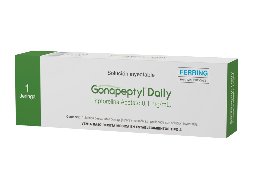 GONAPEPTYL DAILY (TRIPTORELINA ACETATO) SOLUCIÓN INYECTABLE 0,10 mg/1 mL