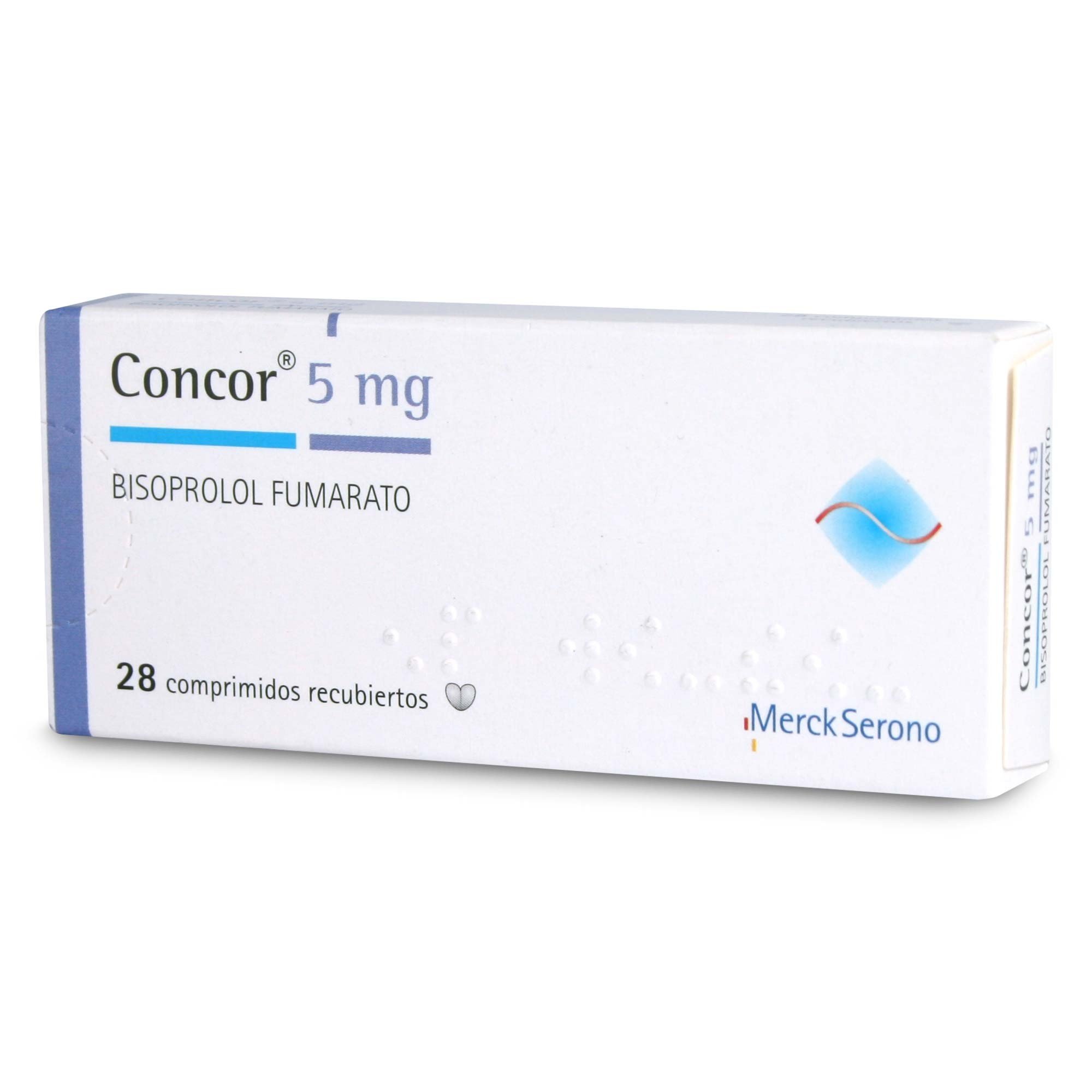 Concor Bisoprolol 5 mg 28 Comprimidos Recubiertos